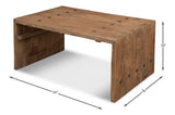 Antique Door Coffee Table Reclaimed Wood Coffee Tables LOOMLAN By Sarreid