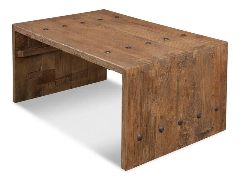 Antique Door Coffee Table Reclaimed Wood Coffee Tables LOOMLAN By Sarreid