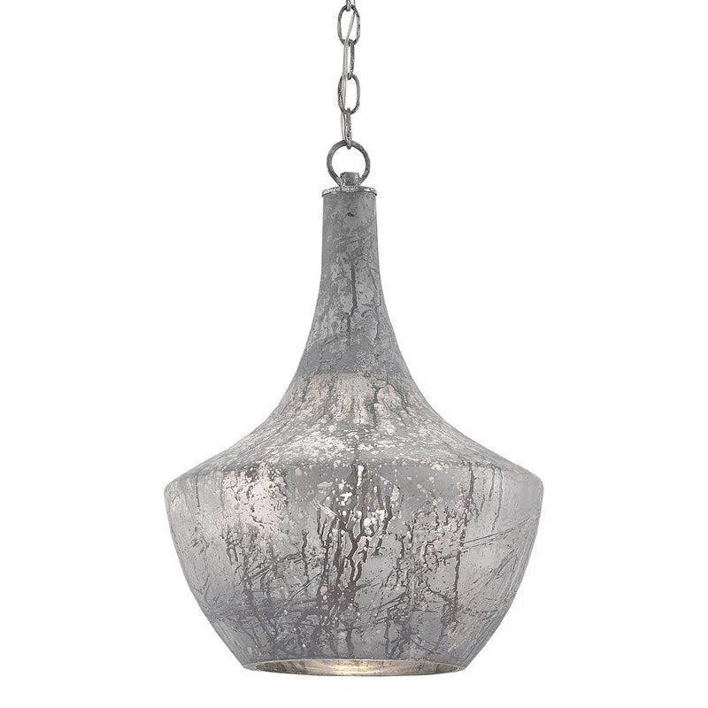 Antique Gray Cloud Segreto Pendant Pendants LOOMLAN By Currey & Co