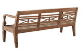 Antique Plantation Grown Teak Bench Outdoor Benches LOOMLAN By Furniture Classics