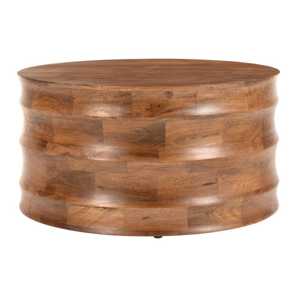 Antium Coffee Table Walnut Coffee Tables LOOMLAN By Zuo Modern