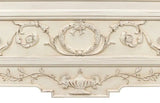 Antoinette Chest Of Two Drawers Distressed White Chests LOOMLAN By Sarreid