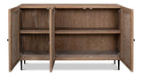 Anton Sideboard 3 Door Buffet for Dining Room Sideboards LOOMLAN By Sarreid