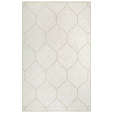 Apso Geometric Beige Living Room Rug Area Rugs LOOMLAN By LOOMLAN