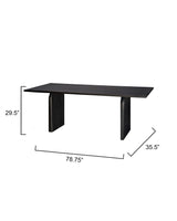 Arc Wooden Rectangular Dining Table