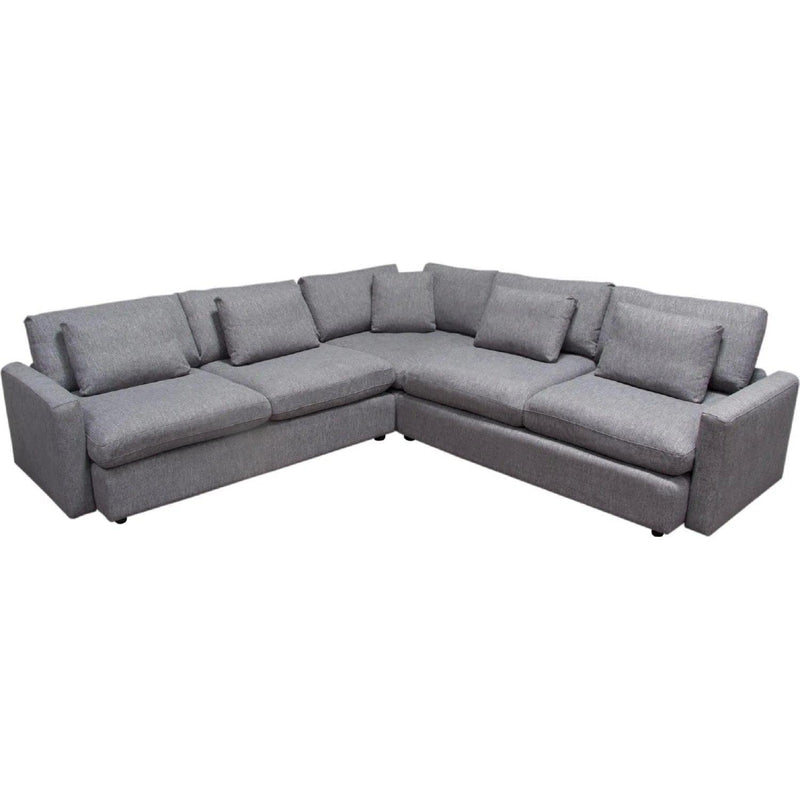 Arcadia 3PC Corner Sectional Sectionals LOOMLAN By Diamond Sofa