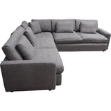 Arcadia 3PC Corner Sectional Sectionals LOOMLAN By Diamond Sofa