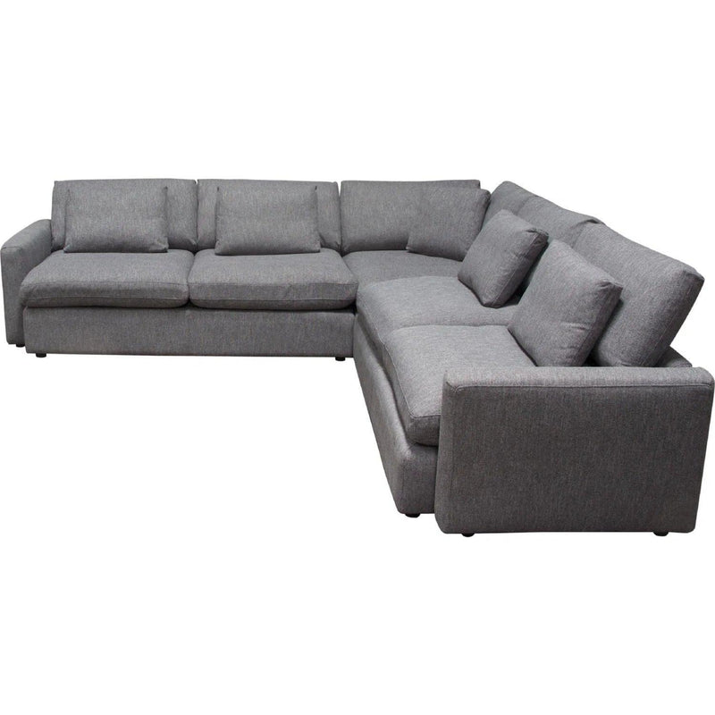 Arcadia 3PC Corner Sectional Sectionals LOOMLAN By Diamond Sofa