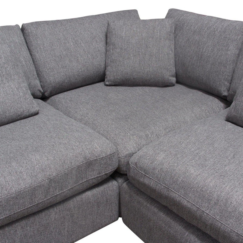 Arcadia 3PC Corner Sectional Sectionals LOOMLAN By Diamond Sofa