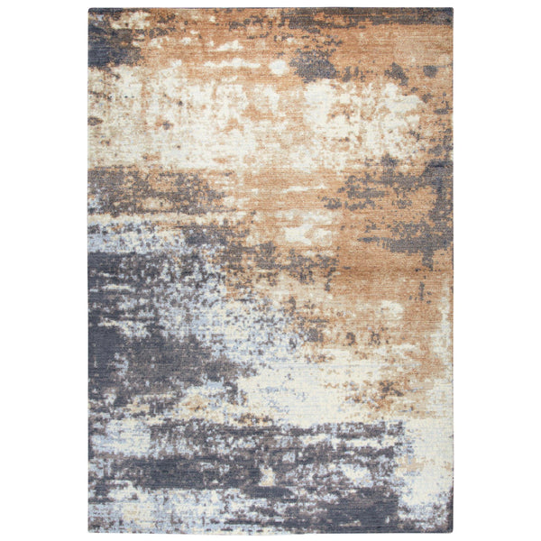 Arcs Abstract Rust Large Area Rugs For Living Room Area Rugs LOOMLAN By LOOMLAN