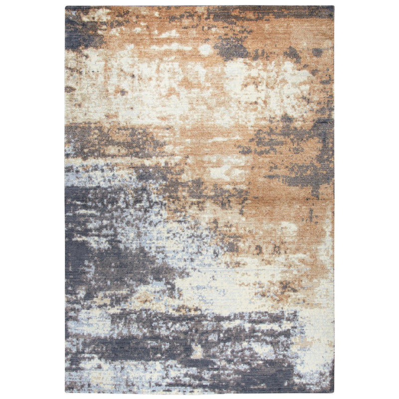 Arcs Abstract Rust Large Area Rugs For Living Room Area Rugs LOOMLAN By LOOMLAN