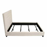Arden Fabric Upholstered Bed Frame with Headboard Beds LOOMLAN By Diamond Sofa