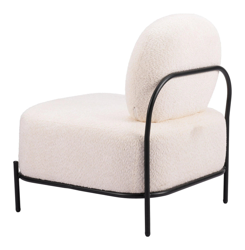 Arendal Accent Chair Vanilla Club Chairs LOOMLAN By Zuo Modern