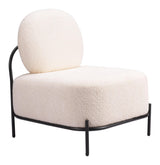 Arendal Accent Chair Vanilla Club Chairs LOOMLAN By Zuo Modern