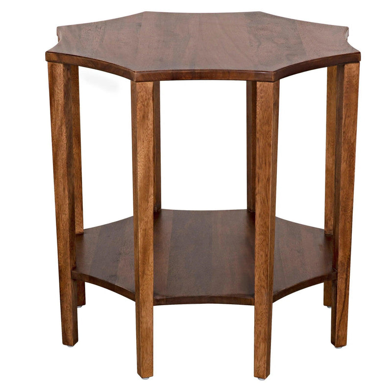 Ariana Wood Rectangle Side Table Side Tables LOOMLAN By Noir