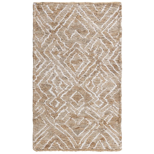 Aric Beige Jute Rug 8x10 For Living Room Area Rugs LOOMLAN By LOOMLAN