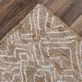 Aric Beige Jute Rug 8x10 For Living Room Area Rugs LOOMLAN By LOOMLAN