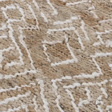 Aric Beige Jute Rug 8x10 For Living Room Area Rugs LOOMLAN By LOOMLAN