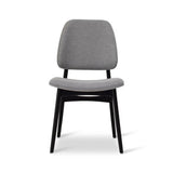 Ariel Boucle Upholstered Wood Armless Side Chair Dining Chairs LOOMLAN By Urbia