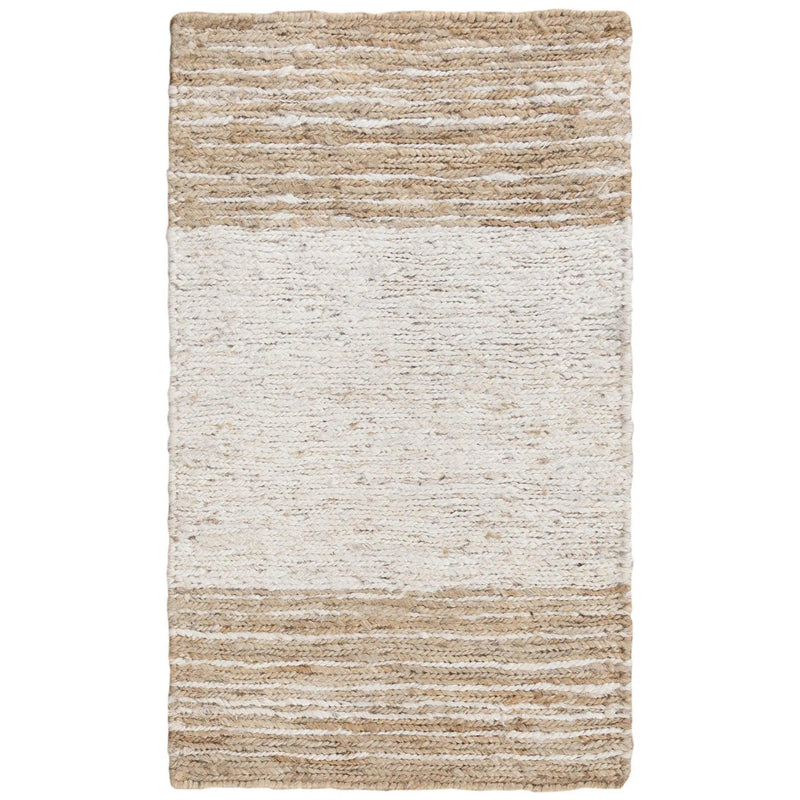 Arka Beige Jute Rug 8x10 For Living Room Area Rugs LOOMLAN By LOOMLAN