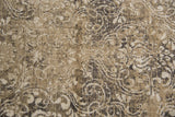 Arla Damask Brown Large Area Rugs For Living Room Area Rugs LOOMLAN By LOOMLAN