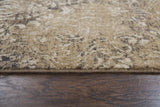 Arla Damask Brown Large Area Rugs For Living Room Area Rugs LOOMLAN By LOOMLAN