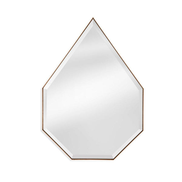 Arlington Metal Gold Wall Mirror Wall Mirrors LOOMLAN By Bassett Mirror