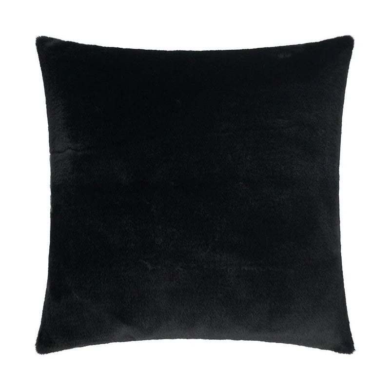 Arlo Black Throw Pillow With Insert Throw Pillows LOOMLAN By D.V. Kap