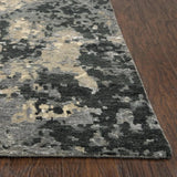 Arse Abstract Charcoal Large Area Rugs For Living Room Area Rugs LOOMLAN By LOOMLAN