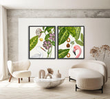 Artistry Of Nature I Artwork Framed Canvas With Floating Frame Artwork LOOMLAN By LOOMLAN