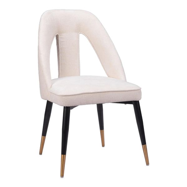 Artus Polyester Upholstered Armless Dining Chair