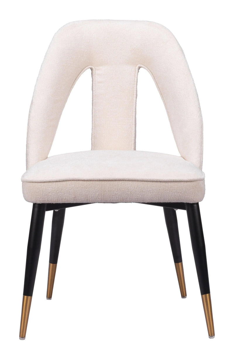 Artus Polyester Upholstered Armless Dining Chair