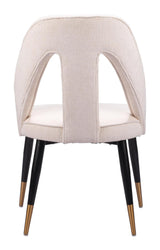 Artus Polyester Upholstered Armless Dining Chair