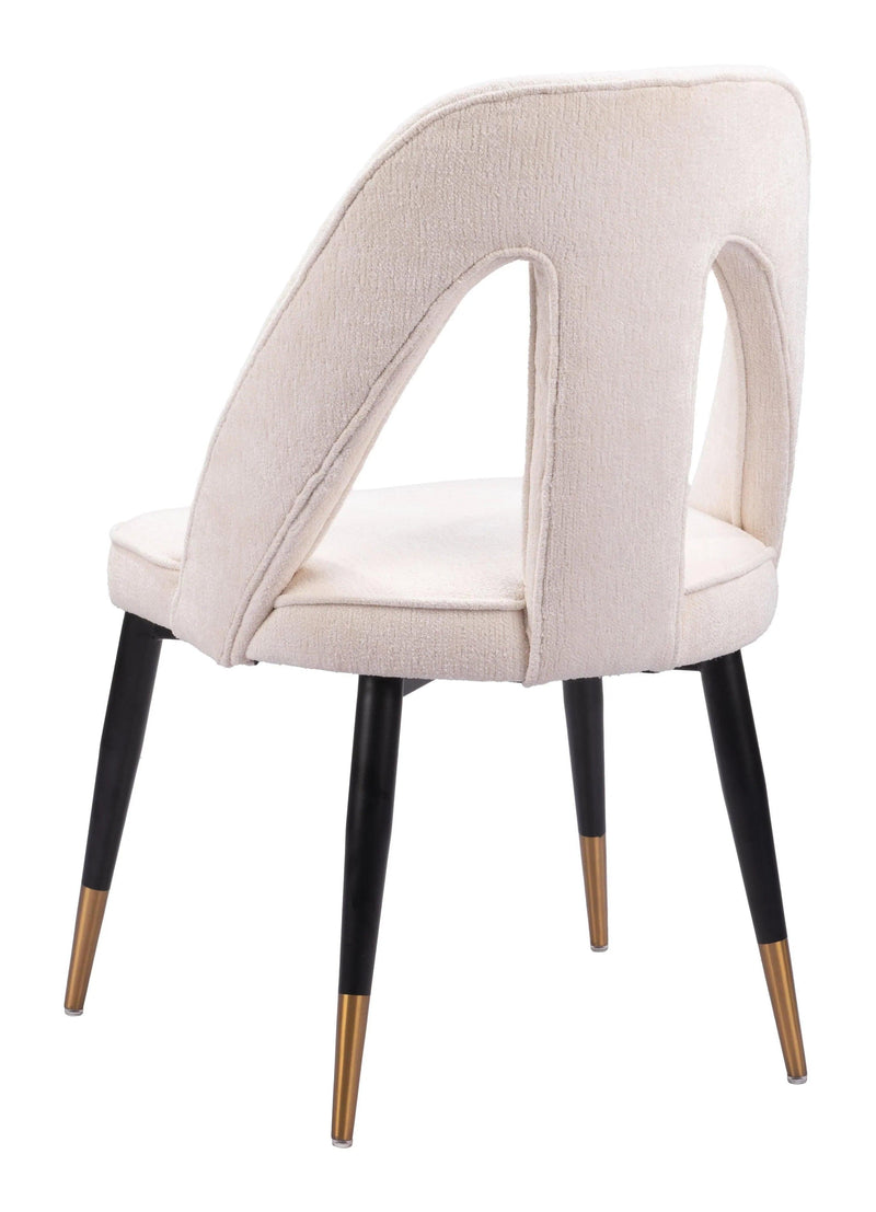 Artus Polyester Upholstered Armless Dining Chair