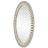 Arvi Round Mirror Wall Mirrors LOOMLAN By Currey & Co