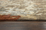 Asa Abstract Rust Large Area Rugs For Living Room Area Rugs LOOMLAN By LOOMLAN