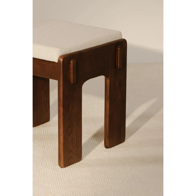 Ashby Wood Brown Counter Stool Counter Stools LOOMLAN By Moe's Home