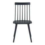 Ashley Dining Chair (Set of 2) Black Dining Chairs LOOMLAN By Zuo Modern