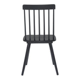 Ashley Dining Chair (Set of 2) Black Dining Chairs LOOMLAN By Zuo Modern