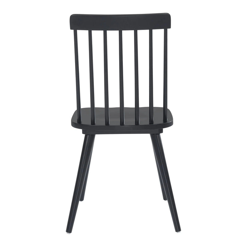 Ashley Dining Chair (Set of 2) Black Dining Chairs LOOMLAN By Zuo Modern