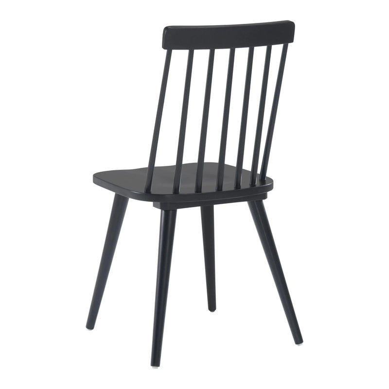 Ashley Dining Chair (Set of 2) Black Dining Chairs LOOMLAN By Zuo Modern