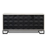 Asiger Four Door Sideboard Buffet for Dining Room Sideboards LOOMLAN By Sarreid