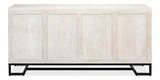 Asiger Four Door Sideboard Buffet for Dining Room Sideboards LOOMLAN By Sarreid