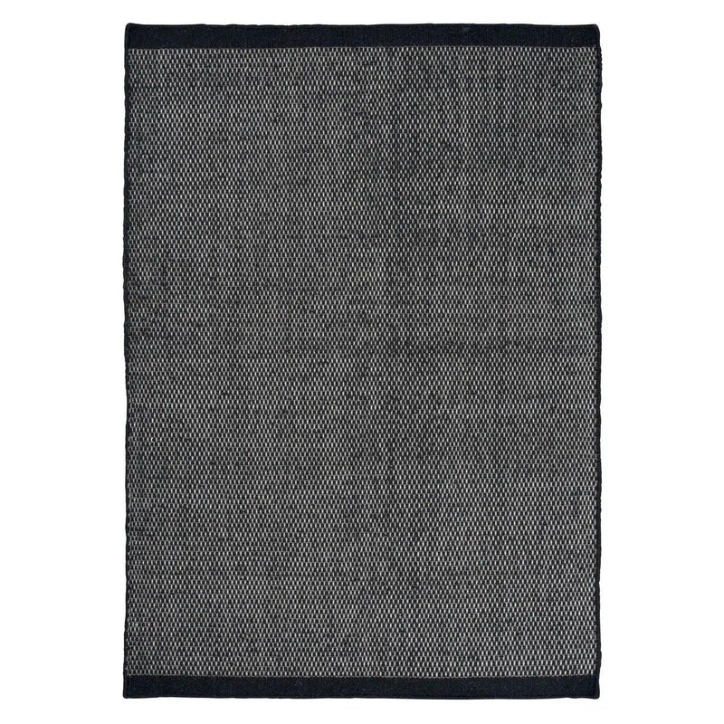 Asko Black Wool Area Rug By Linie Design Area Rugs LOOMLAN By Linie Design