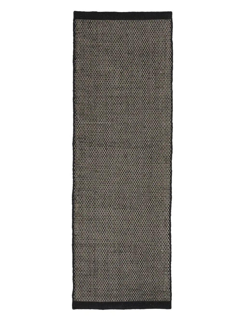 Asko Black Wool Area Rug By Linie Design Area Rugs LOOMLAN By Linie Design