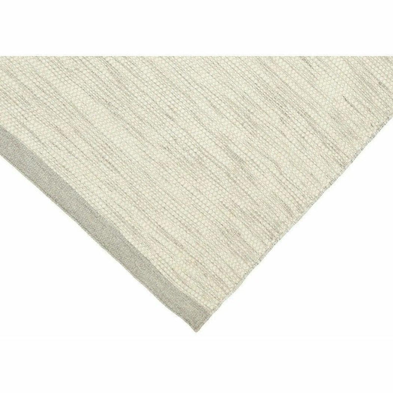 Asko Off White Solid Handmade Wool Rug By Linie Design Area Rugs LOOMLAN By Linie Design