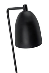 Asti Black Steel Floor Lamp Floor Lamps LOOMLAN By Noir