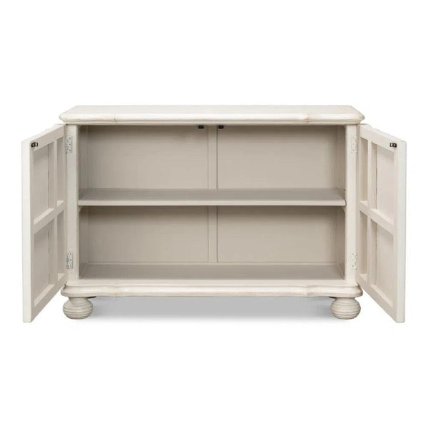 Astrid Entrance Commode Antique White Dressers LOOMLAN By Sarreid