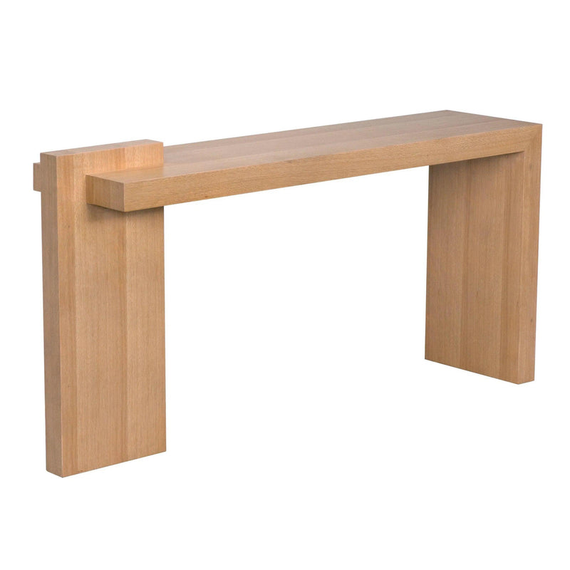 Atlanta Wood Rectangle Console Table Console Tables LOOMLAN By Noir