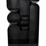 Atomic Bookcase Black Metal Etagere Etageres LOOMLAN By Noir